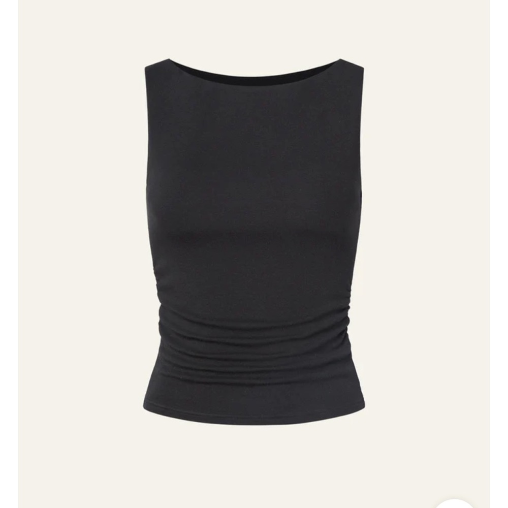 OGL Black Sleeveless Top